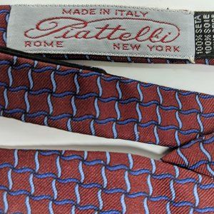 Fabulous Piatelli silk bow tie made in Italy